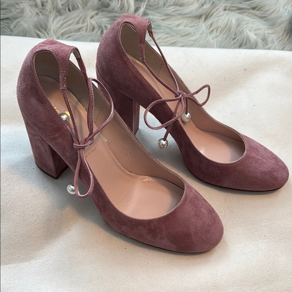 Kate Spade Elegant Women's dusty pink Suede Heels